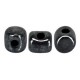 Les perles par Puca® Minos kralen Jet hematite 23980/14400